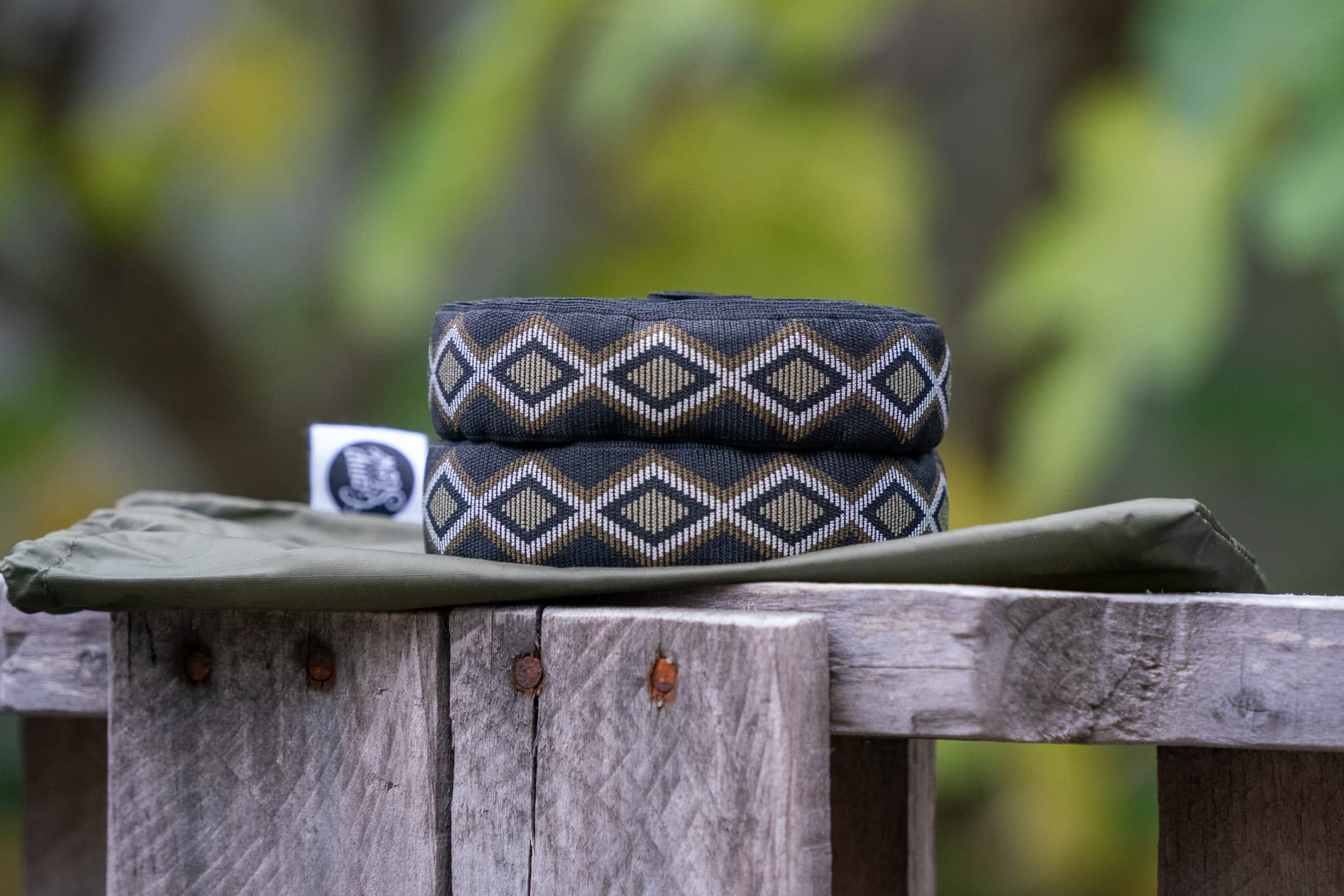 rolls of tape on bag