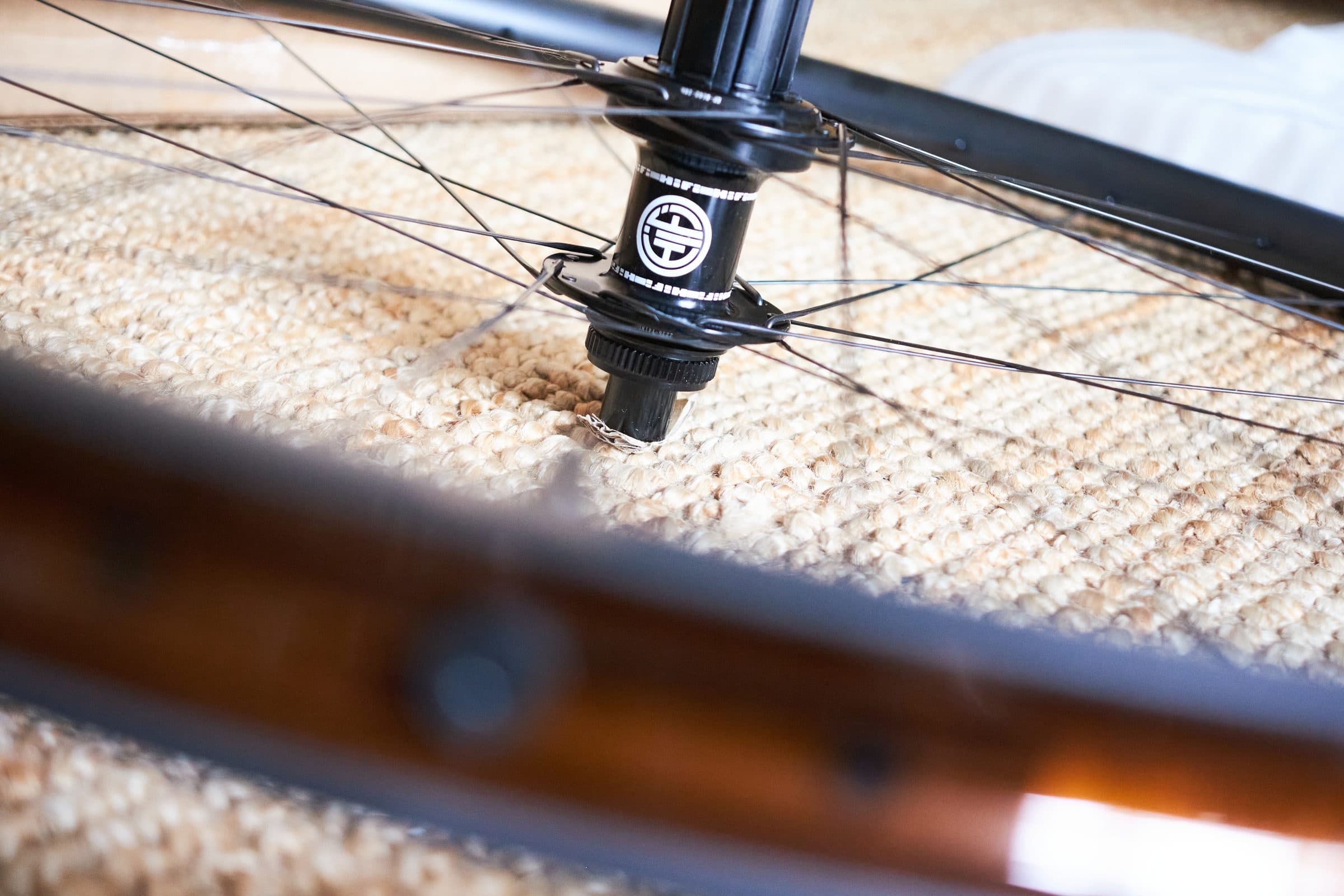 HiFi Fidelity front hub through the spokes.