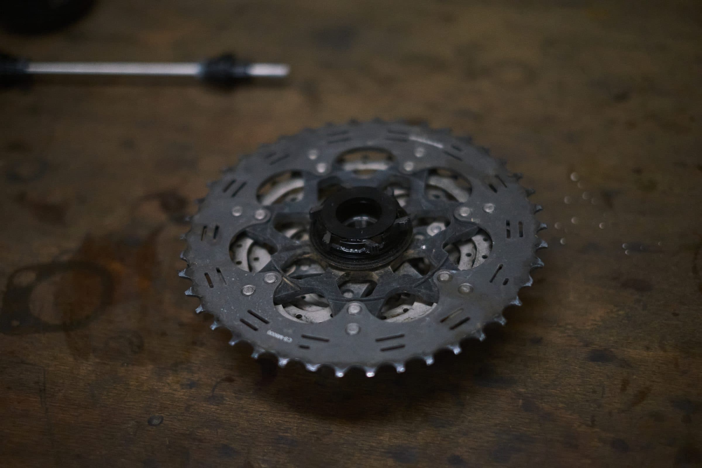 The cassette off the HiFi Fidelity freehub.