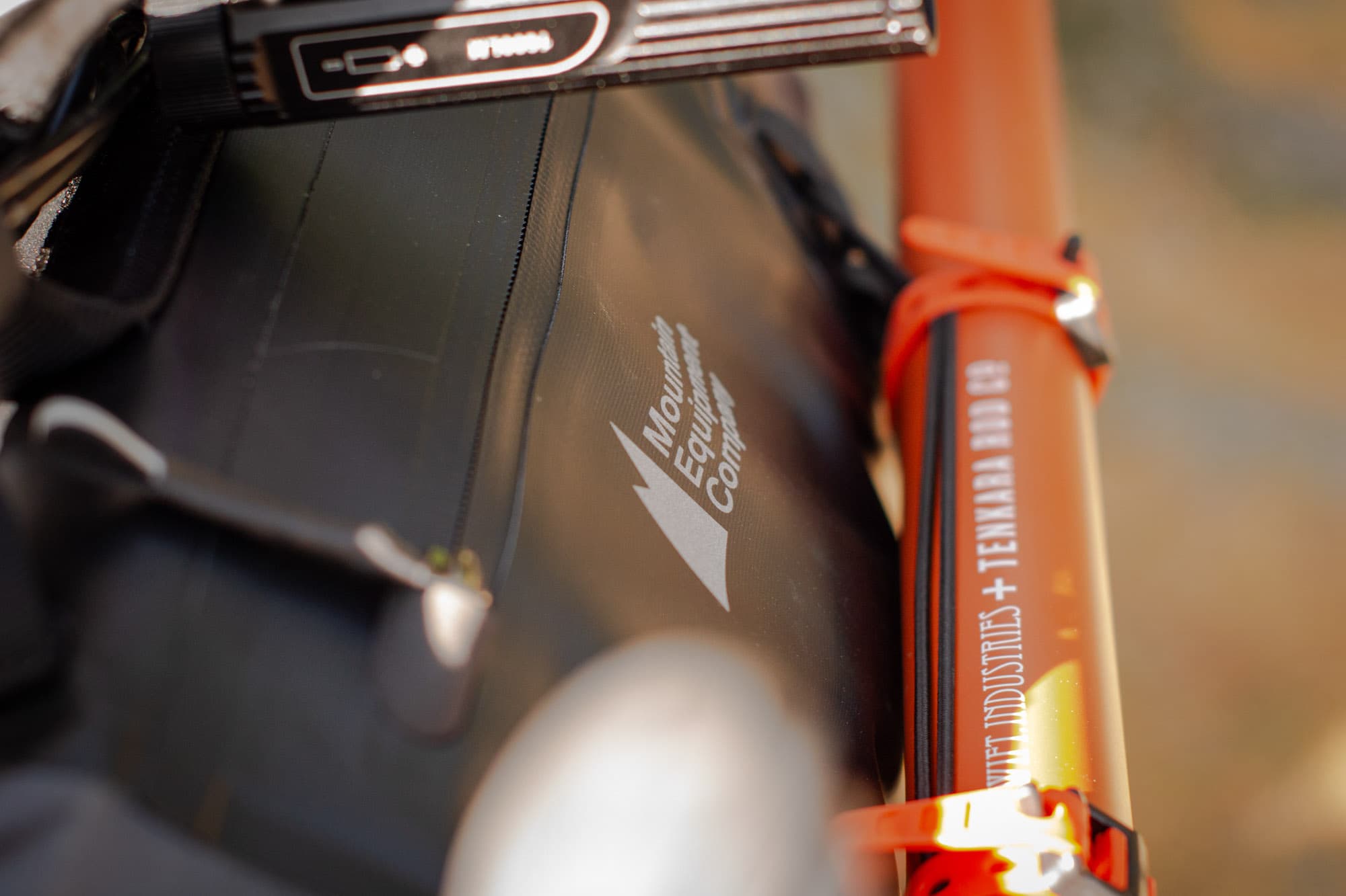 Another angled view of the MEC logo.