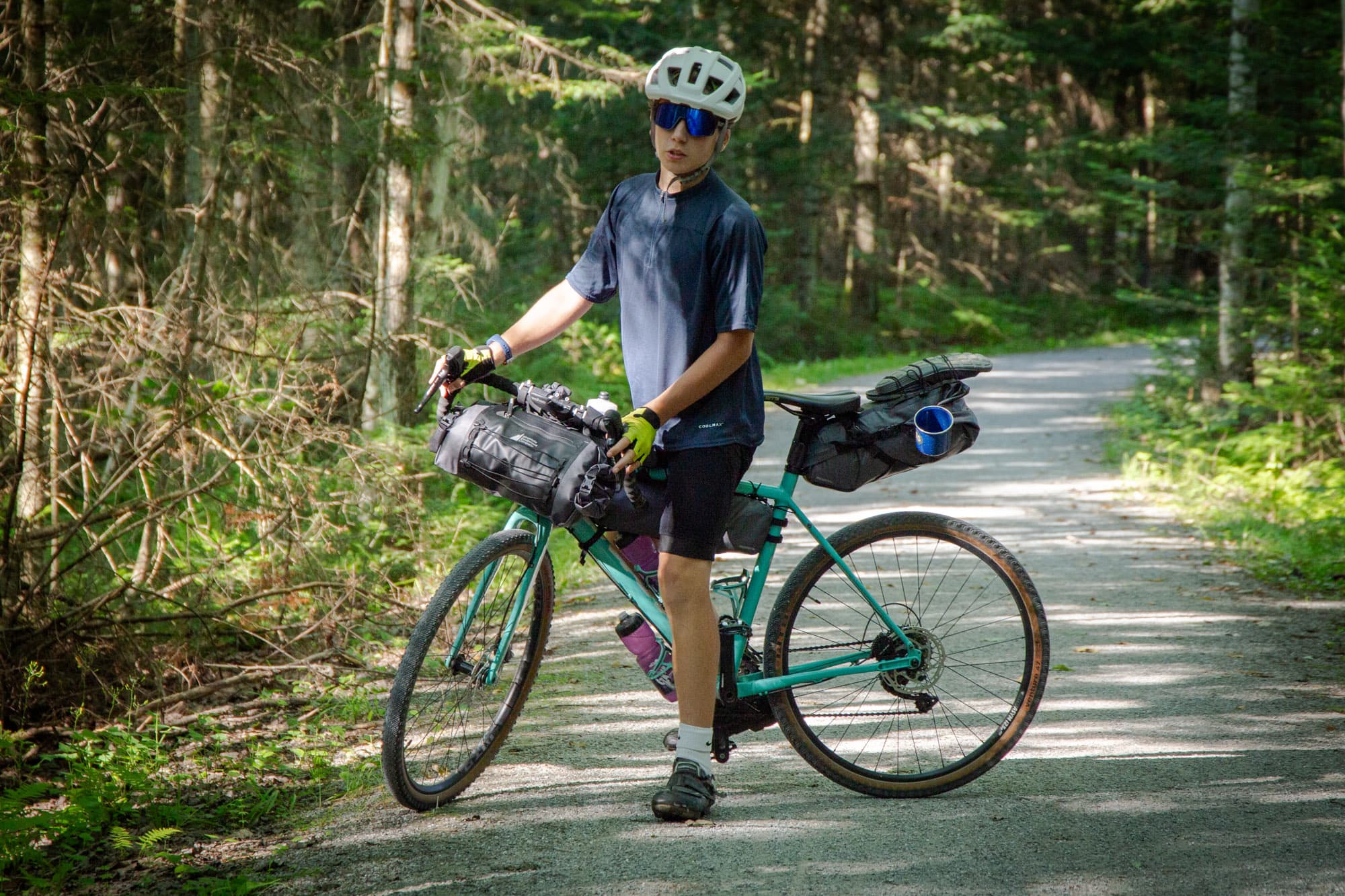 Trevors son fully equipped.