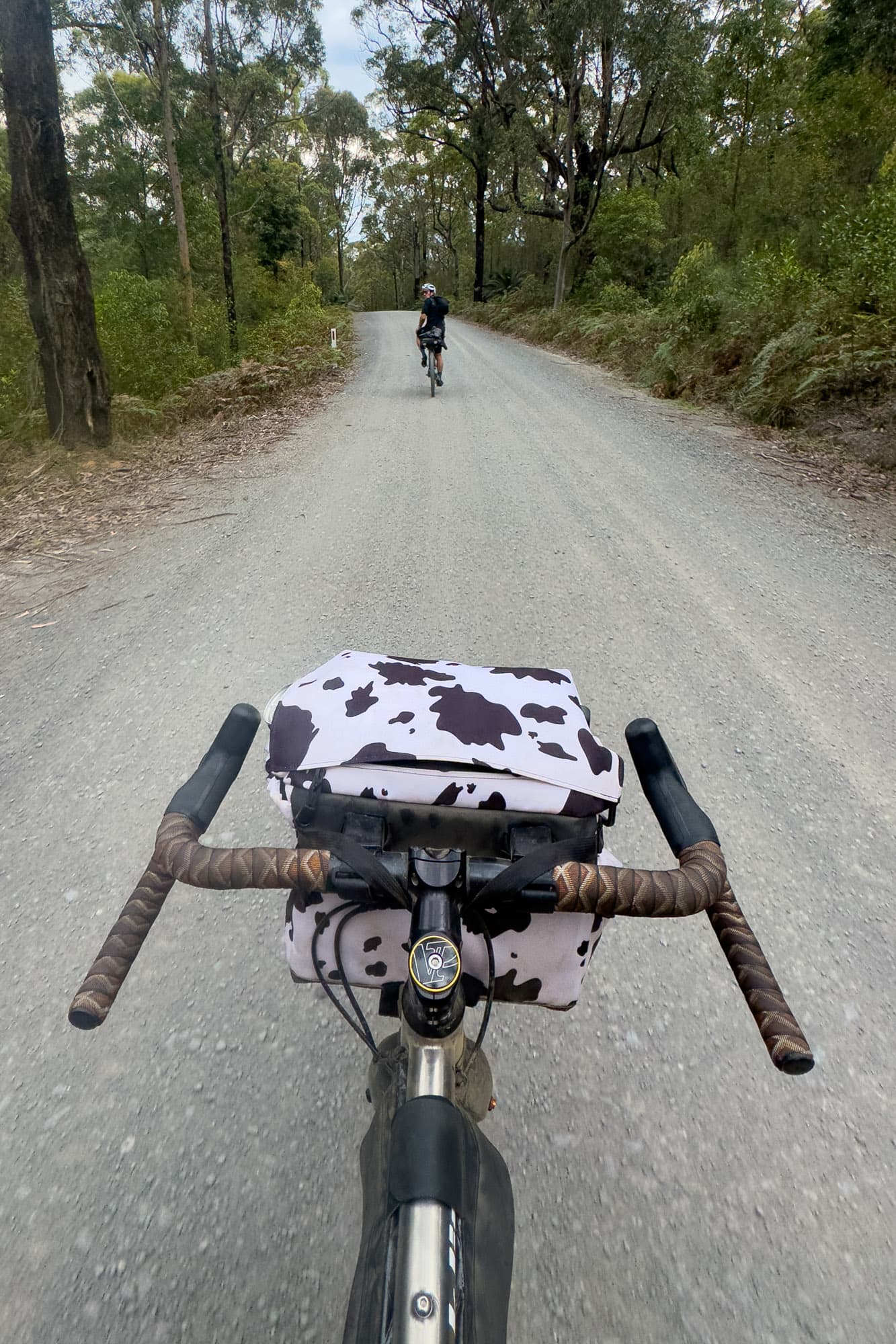 The Mega Bar bag from the cockpit.