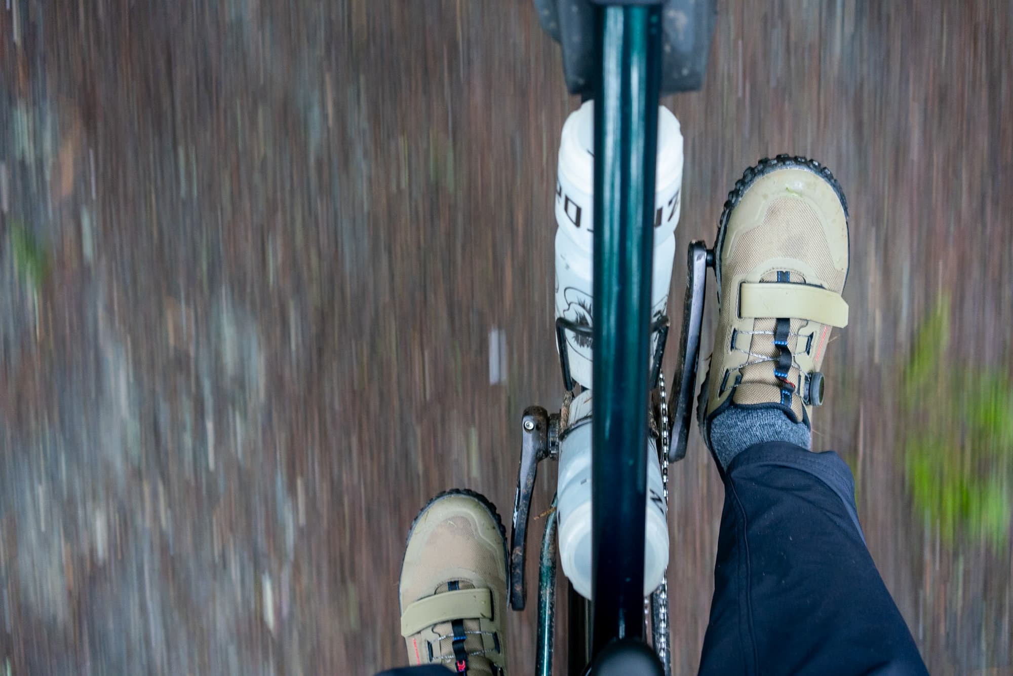 The flats on a ride.