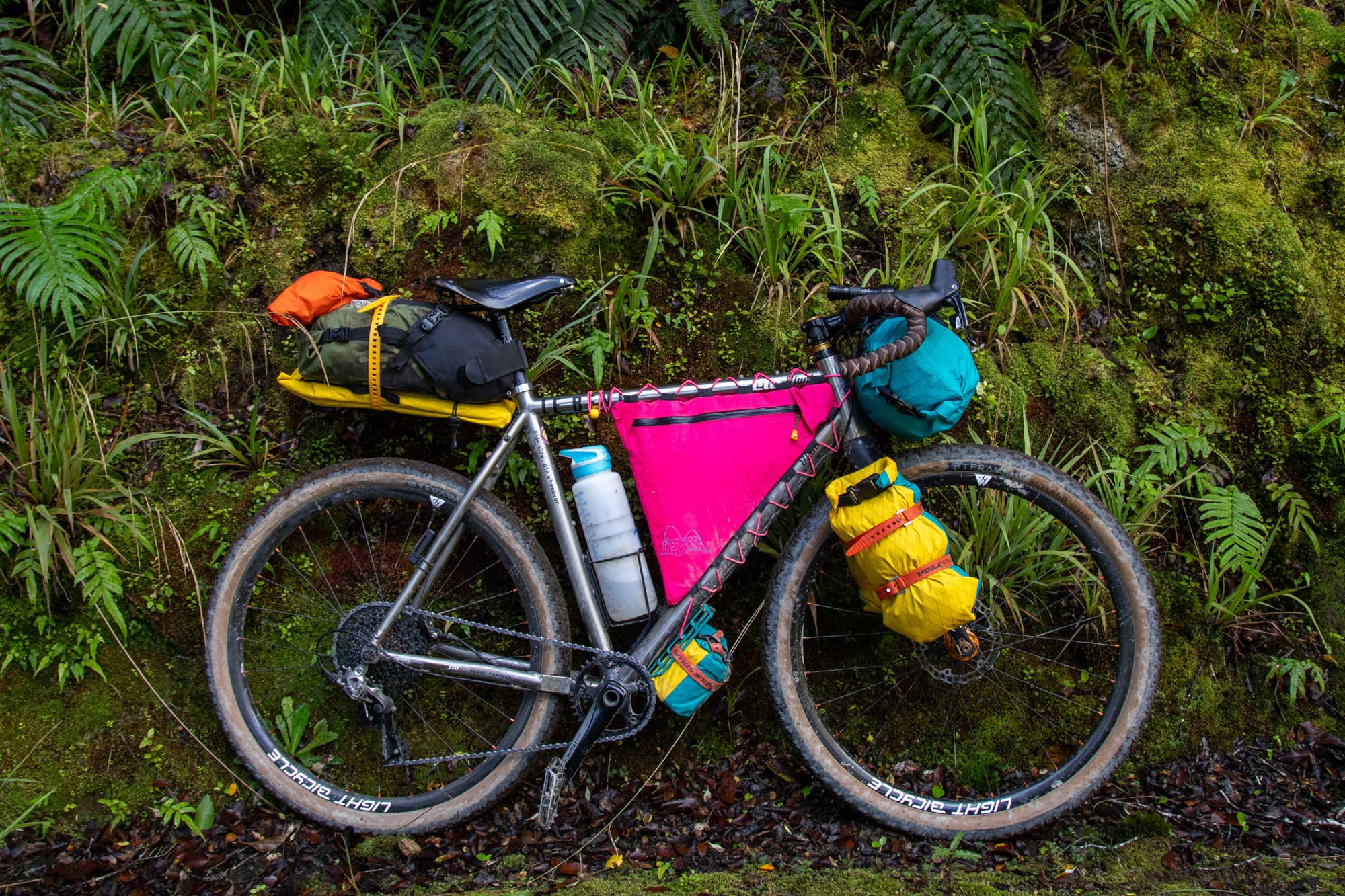 Matties setup with the Blue Ridge harness.