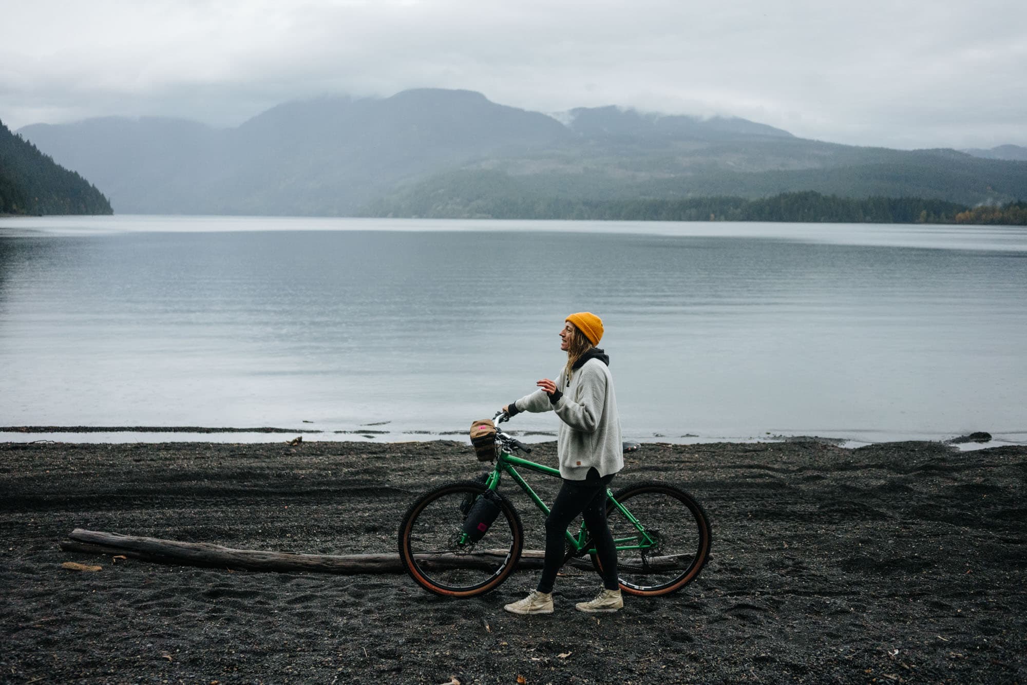 Vancouver Island autumn is great for riding.