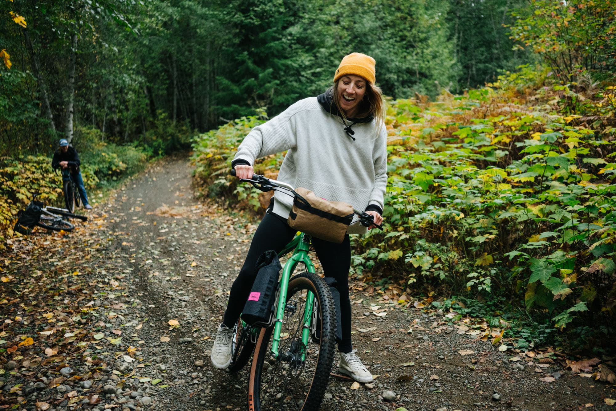 Riding in fall is the best.