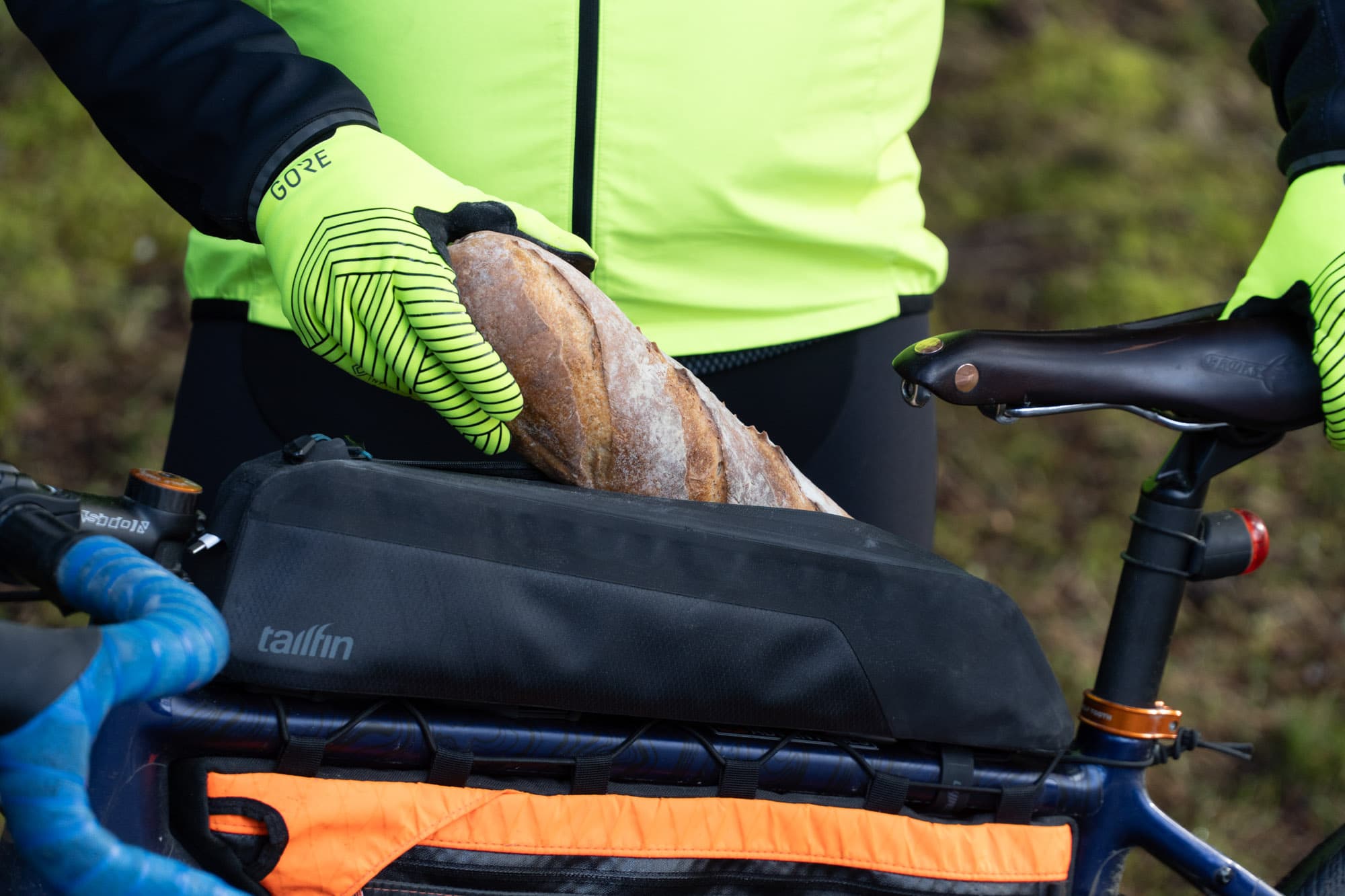 Is that a baguette in your bag?