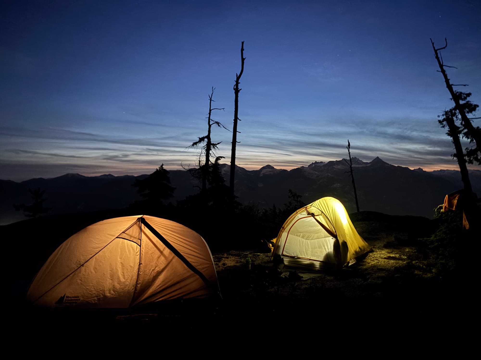 Interior storage pocket on Fly Creek UL2