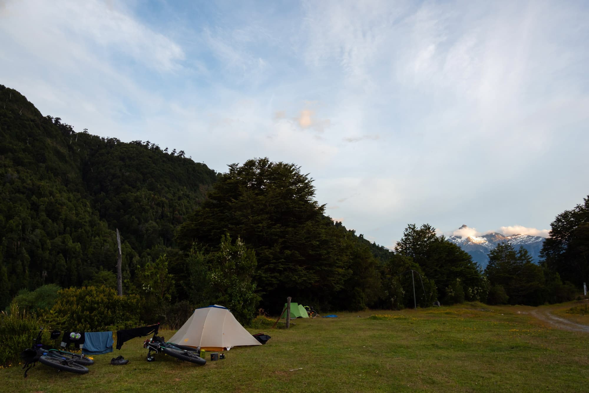 Tiger Wall UL2 setup at camp