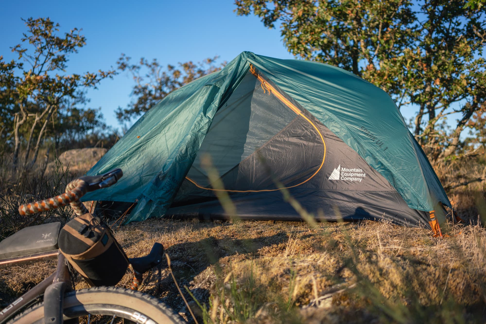 Spark UL tent interior at night