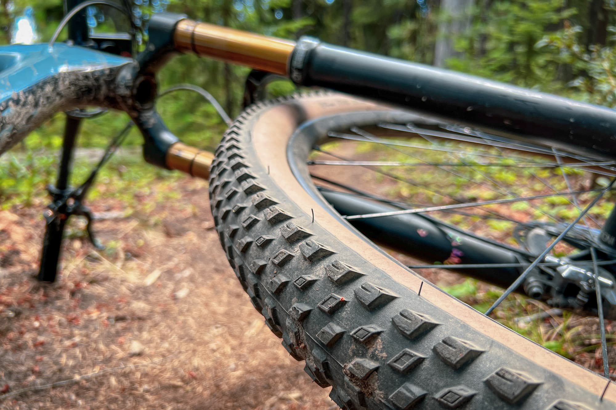 The Teravail Drawpoint in the dirt.