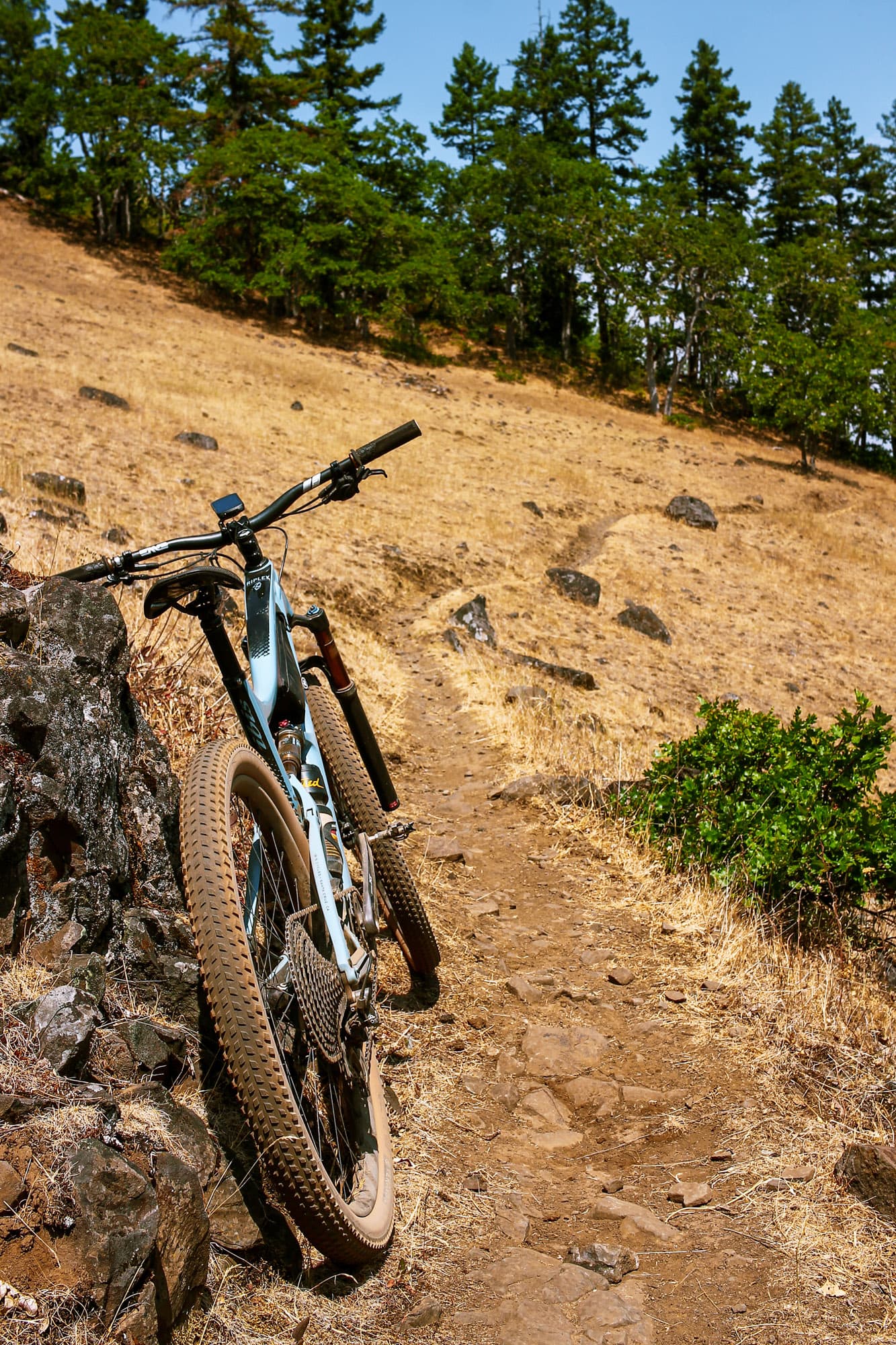 On the trail with Teravail Camrock.