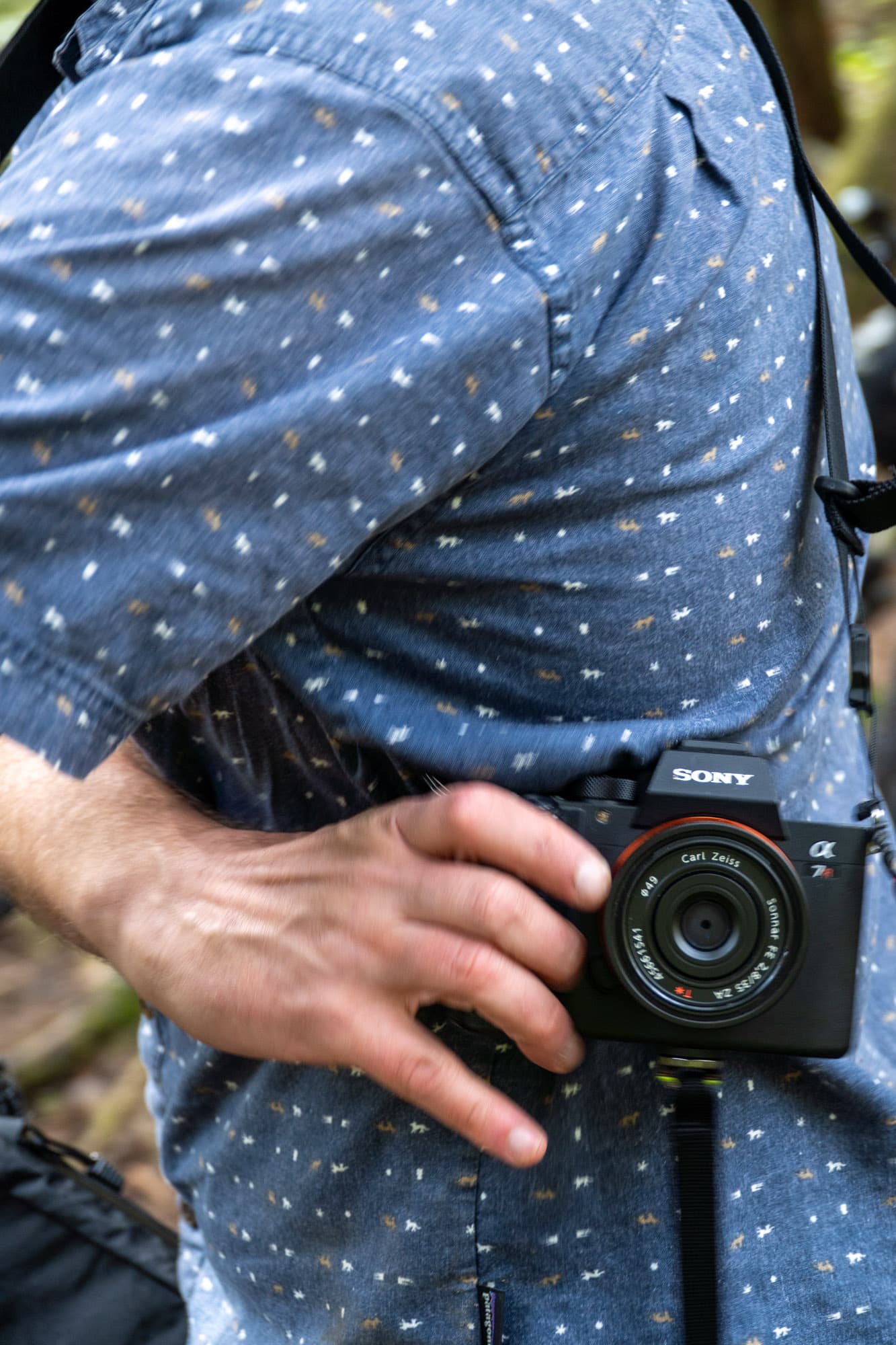 Barry grabs his camera.