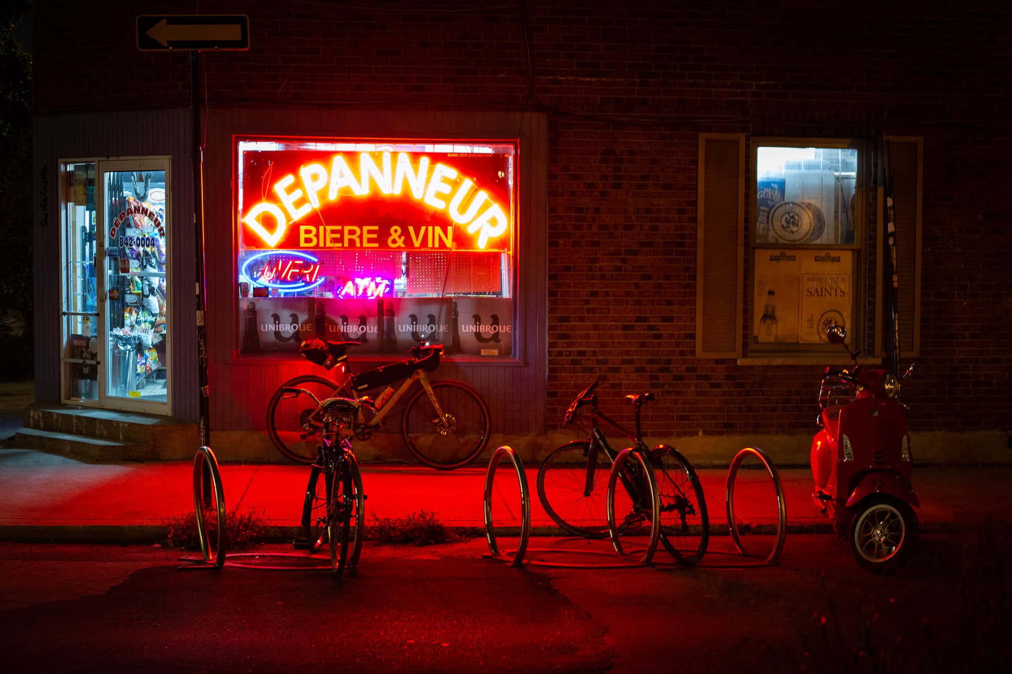 depanneur before ride
