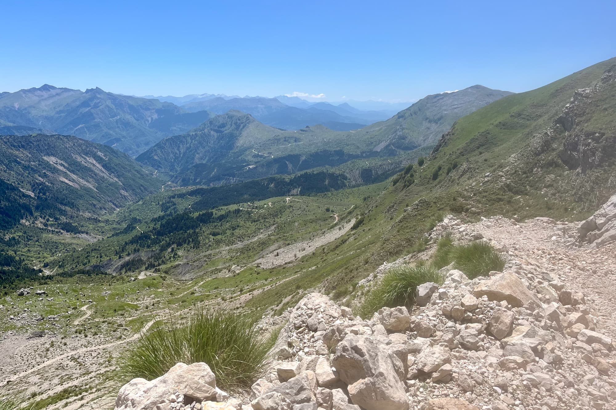 A valley in Greece Hellenic Race.