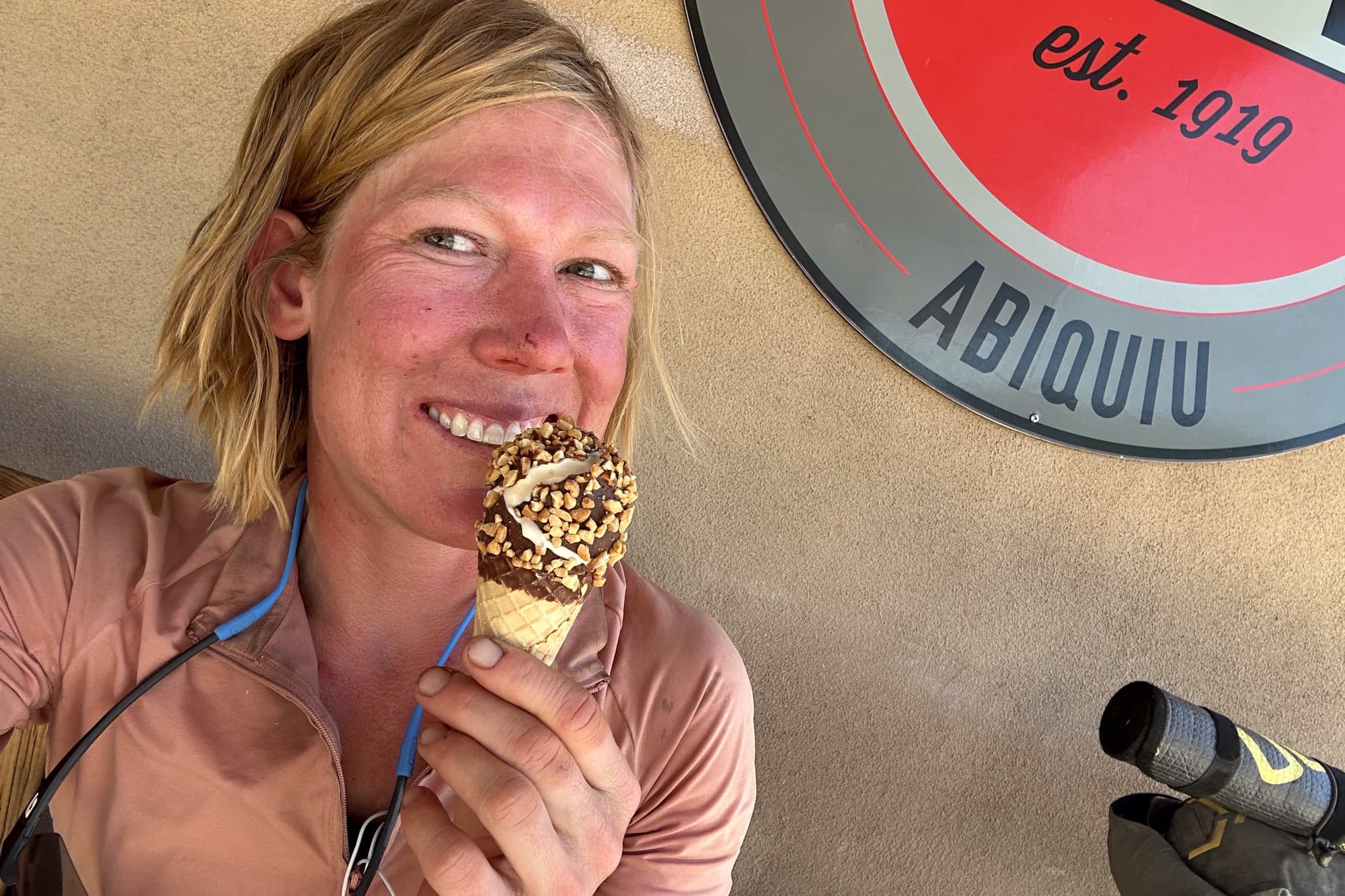 An ice cream stop in Abiquiu, New Mexico