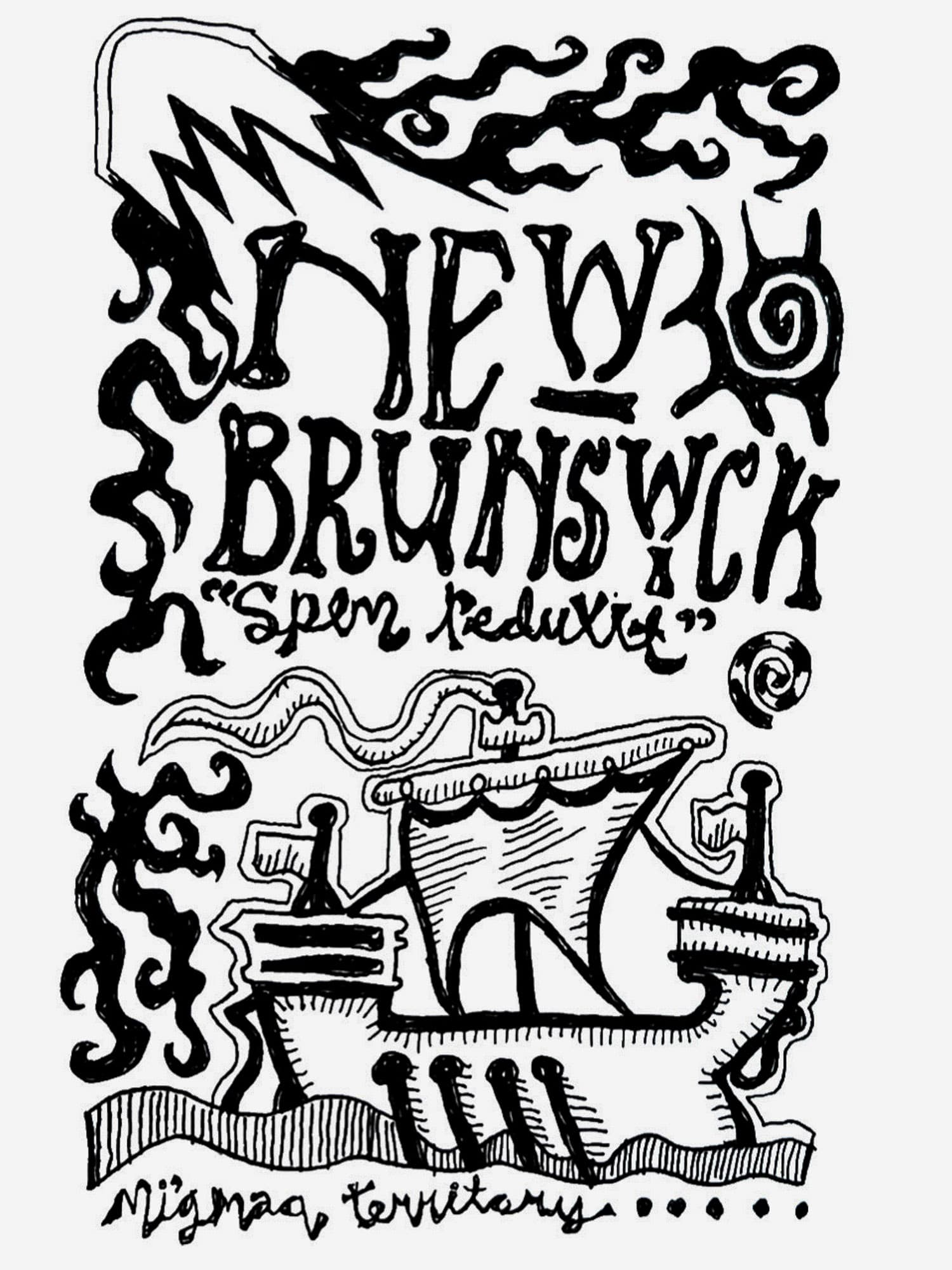 New Brunswich illustration.