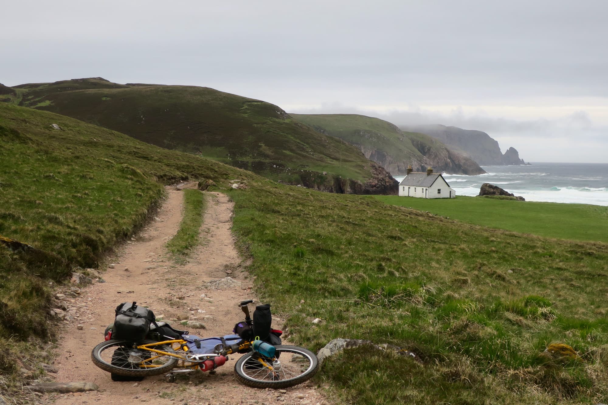 A bikepacking postcard from Scotland.